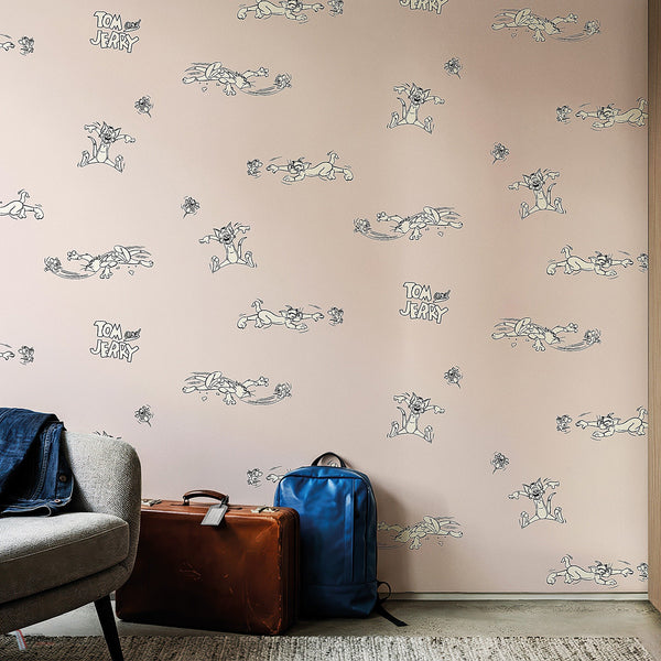 Tom & Jerry 115 Tapete von LondonArt — Interieur