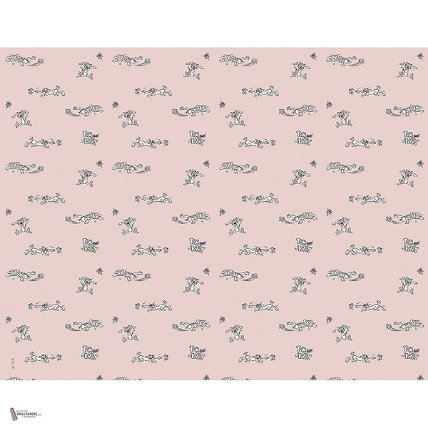 Tom & Jerry 115 Tapete von LondonArt — Gesamtdesign