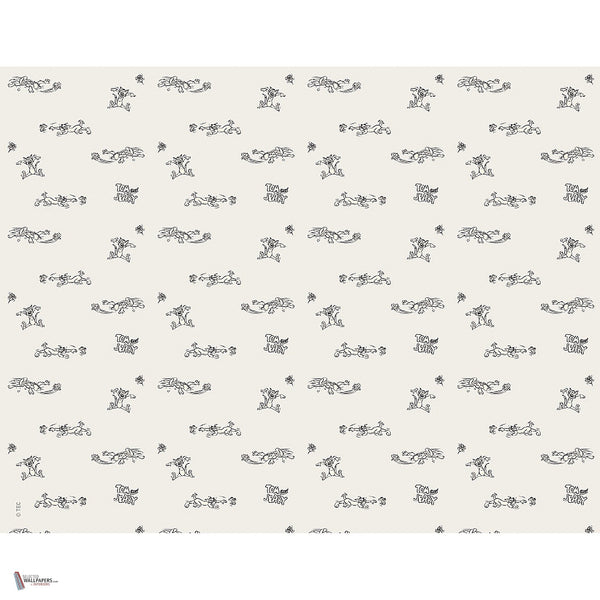 Tom & Jerry 115 Tapete von LondonArt — Gesamtdesign