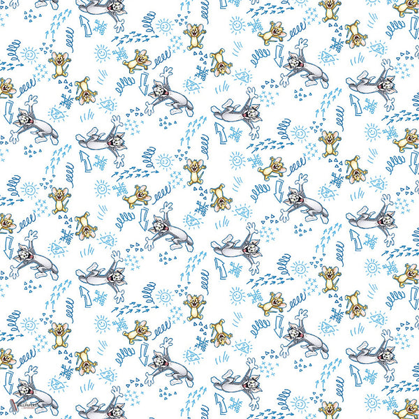 Tom & Jerry 116 Tapete von LondonArt — Farbmuster