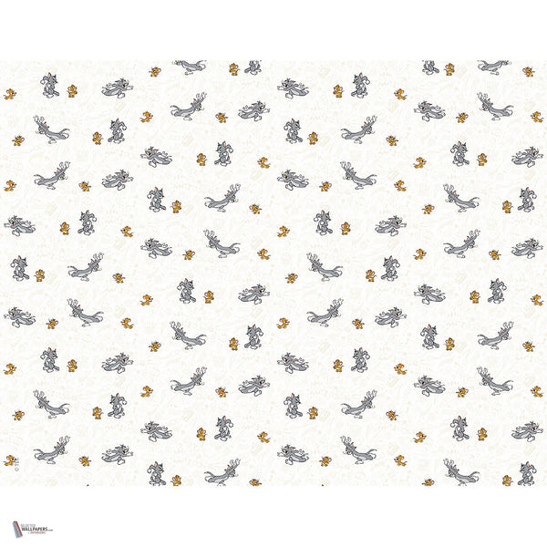 Tom & Jerry 117 Tapete von LondonArt — Gesamtdesign