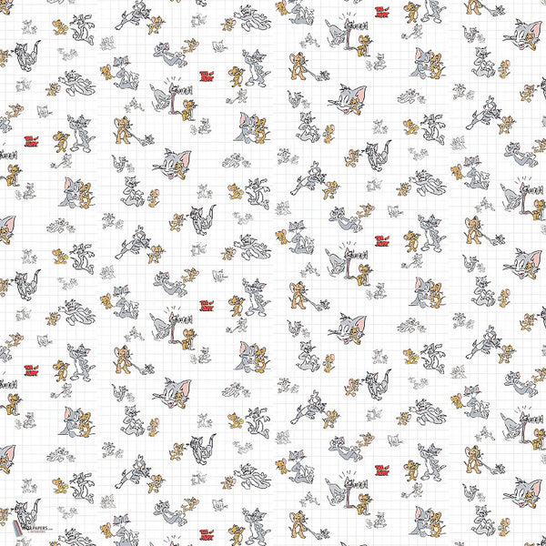 Tom & Jerry 118 Tapete von LondonArt — Farbmuster