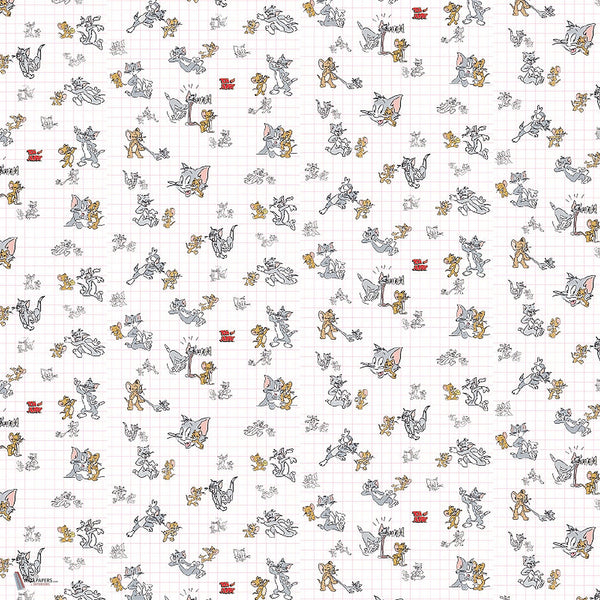 Tom & Jerry 118 Tapete von LondonArt — Farbmuster
