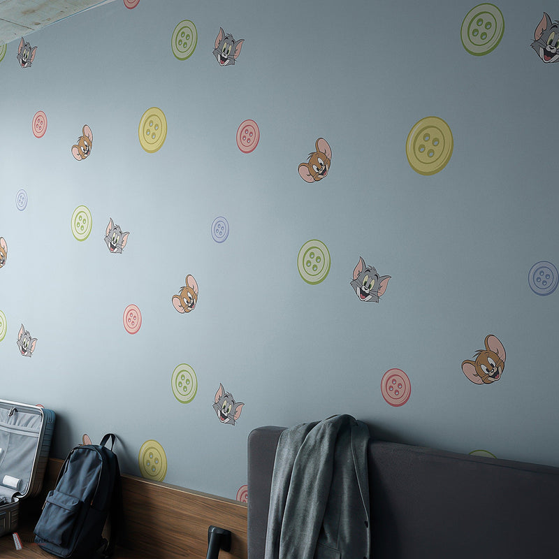 Tom & Jerry 120 behang van LondonArt — interieur