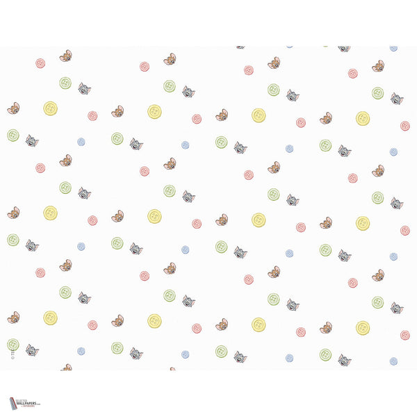 Tom & Jerry 120 Tapete von LondonArt — Gesamtdesign