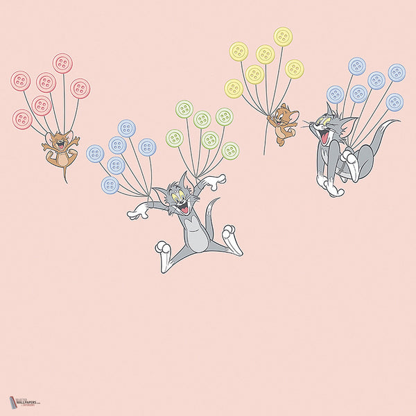 Tom & Jerry 121 Tapete von LondonArt — Farbmuster