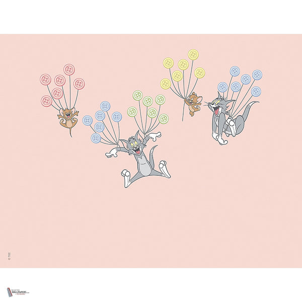 Tom & Jerry 121 Tapete von LondonArt — Gesamtdesign