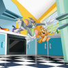 Tom & Jerry 122 Tapete von LondonArt — Farbmuster