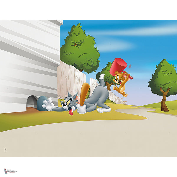 Tom & Jerry 124 Tapete von LondonArt — Gesamtdesign