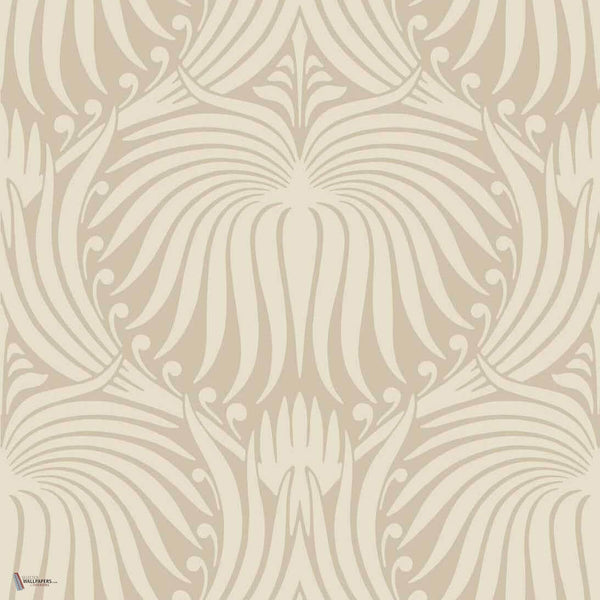 Lotus behang in Clunch van Farrow & Ball
