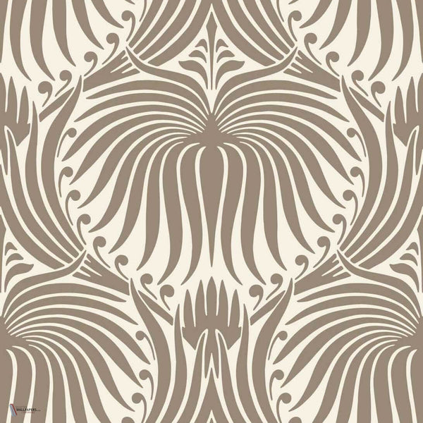 Lotus behang in Mouse's Back van Farrow & Ball