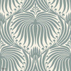 Lotus behang in Oval Room Blue van Farrow & Ball