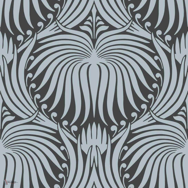 Lotus behang in Parma Gray van Farrow & Ball