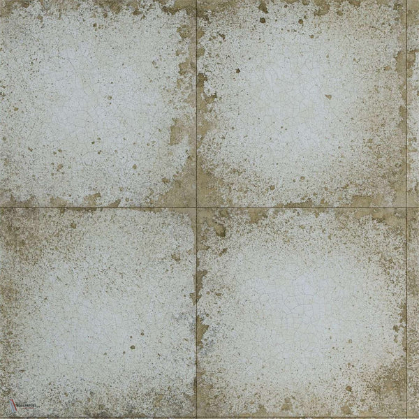 Lustre Tile behang in Silver van Zoffany