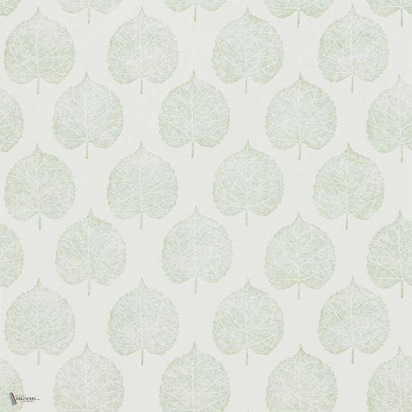 Lyme Leaf behang in Celadon van Sanderson
