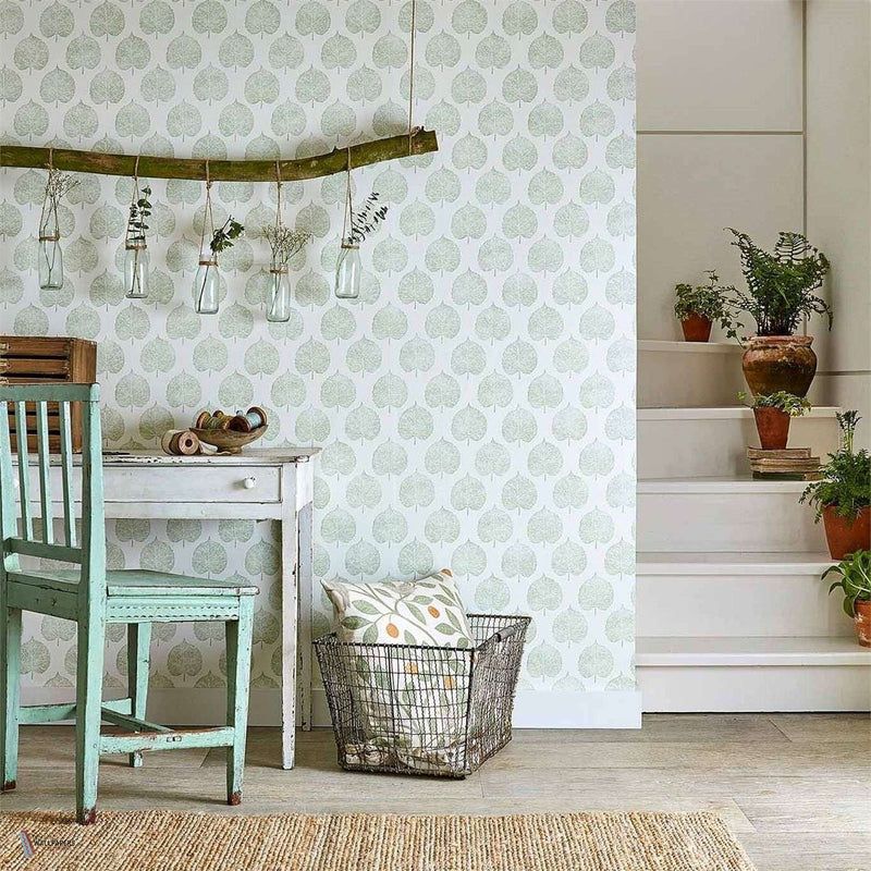 Lyme Leaf wallpaper by Sanderson