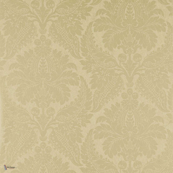 Malmaison Damask Tapete in Champagne van Zoffany