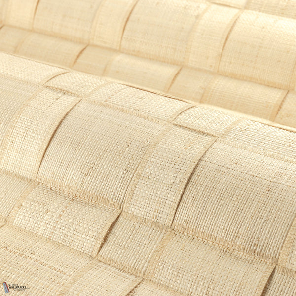 Manoria wallpaper in Naturel by Casamance