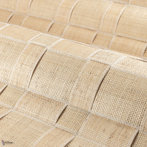 Manoria wallpaper in Sable by Casamance