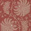 Mapperton wallpaper in Russet van Sanderson