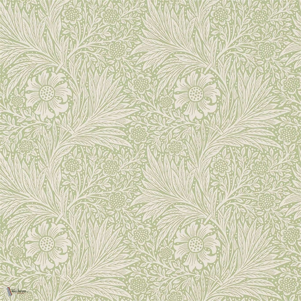 Marigold wallpaper in Artichoke van Morris & Co