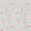 Mary Isobel wallpaper in Pink/Ivory van Morris & Co