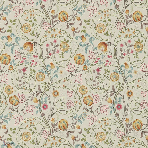 Mary Isobel wallpaper in Russet/Taupe van Morris & Co