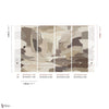 Arazzo papier peint en Shell de Masureel — paneelindeling