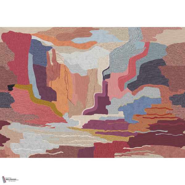 Arazzo papier peint en Spice de Masureel