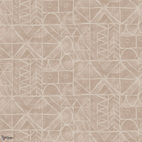 Bogolan carta da parati in Skin di Masureel