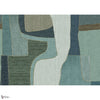 Boro papier peint en Teal de Masureel