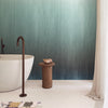 Cinera Tapete Ambiente in Teal von Masureel