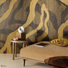 Intarsio Papier Peint sfeerbeeld in Gold de Masureel