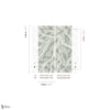 Intarsio papier peint en Mint de Masureel