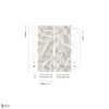 Intarsio papier peint en Pumice de Masureel — paneelindeling