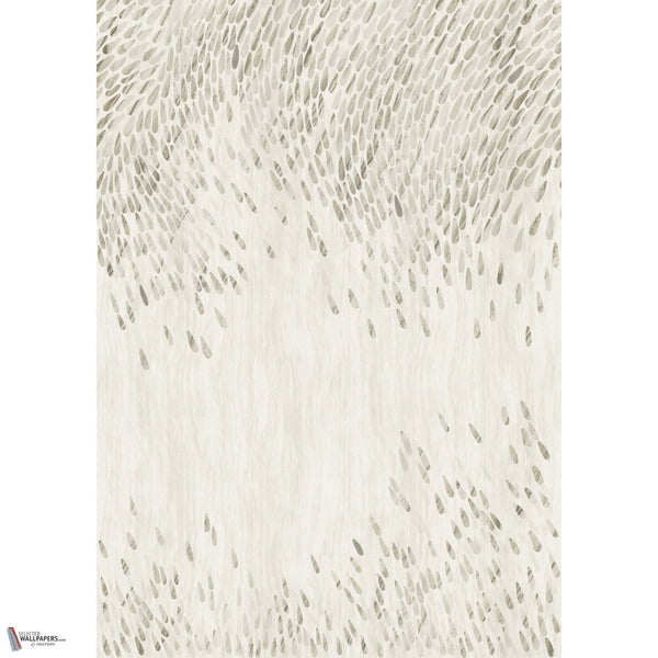 Lapilli wallpaper in Chalk by Masureel