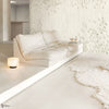 Lapilli wallpaper sfeerbeeld in Chalk by Masureel