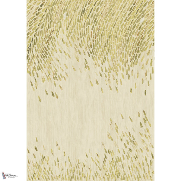 Lapilli wallpaper in Hemp by Masureel — paneelindeling