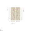 Orobico papier peint en Moonstone de Masureel