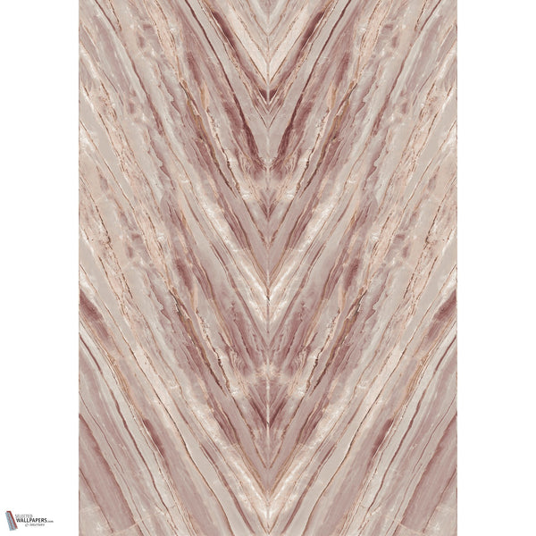 Orobico papier peint en Plum de Masureel — paneelindeling