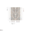 Orobico papier peint en Sienna de Masureel — paneelindeling