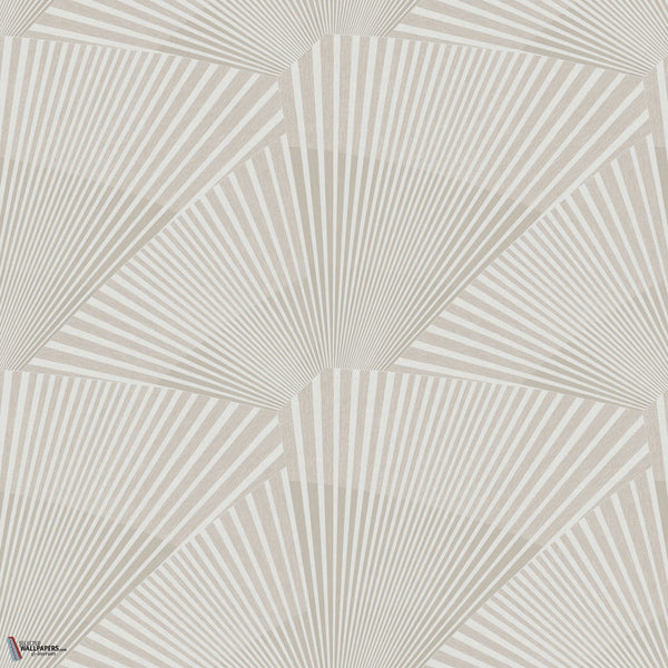 Raggiera wallpaper in Pumice by Masureel