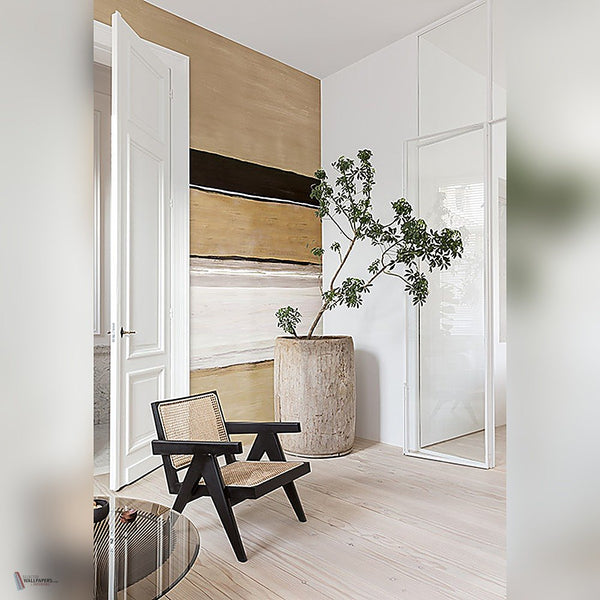 Terava wallpaper in Athene by Masureel — interior
