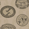 Matrinah behang in Metallic Gilver & Charcoal van Cole & Son