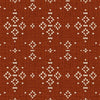 Mazahua wallpaper in Terracotta by Coordonne