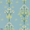Meadow Sweet wallpaper in Mineral Blue van Morris & Co