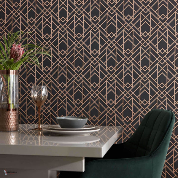 Metro behang van 1838 wallcoverings