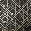 Metro behang in Jet van 1838 wallcoverings
