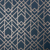 Metro behang in Midnight van 1838 wallcoverings