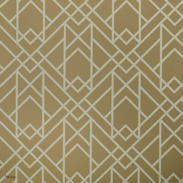 Metro behang in Mustard van 1838 wallcoverings